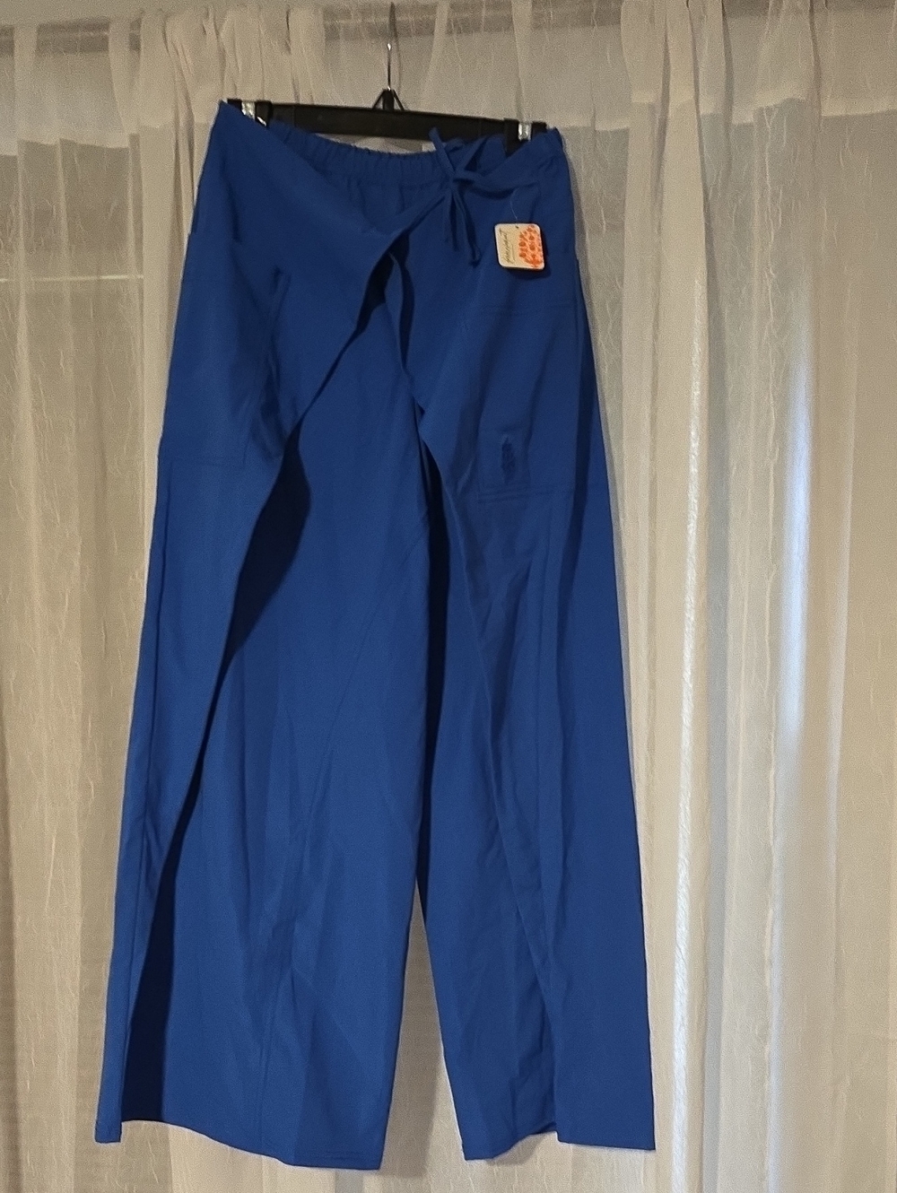 FP Movement by Free People Royal Blue Wide-Leg Drawstring Pants